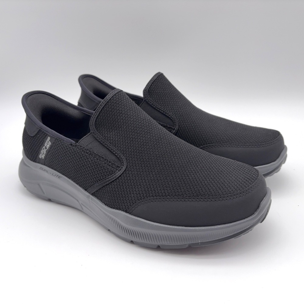 Skechers Slip Ins Equalizer 5.0 Drayze Shoes Mens 9WW Extra Wide Fit Black